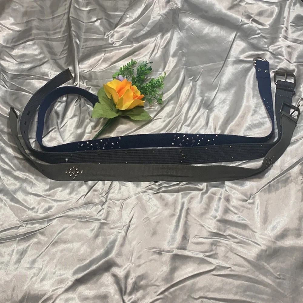 🌹VINTAGE Young Girls Belt Bundle - Justice and more - Cloth Belts